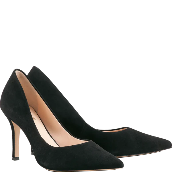 BOULEVARD 70 PUMPS, BLACK SUEDE
