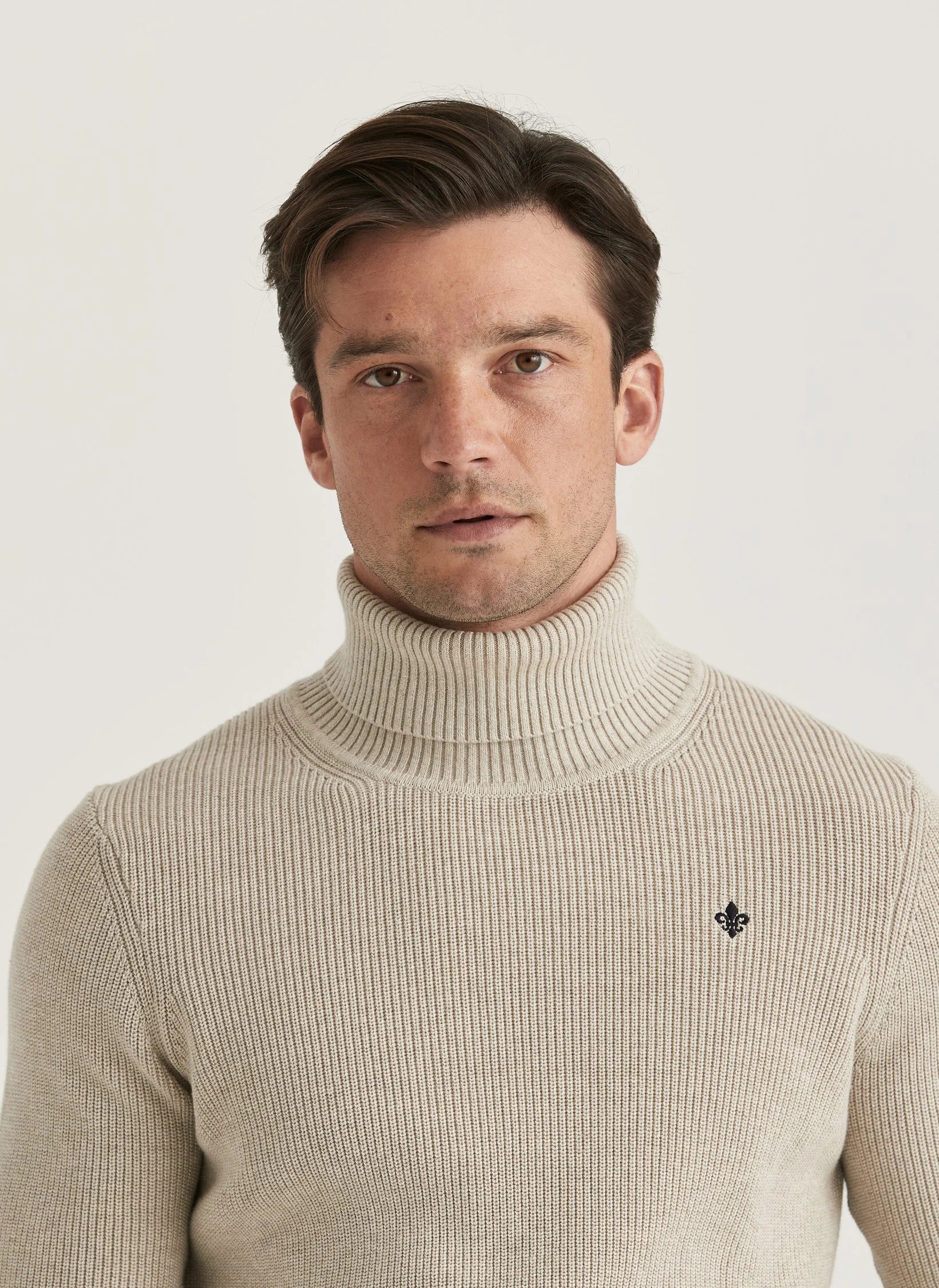 Bernard Roller Neck, Khaki