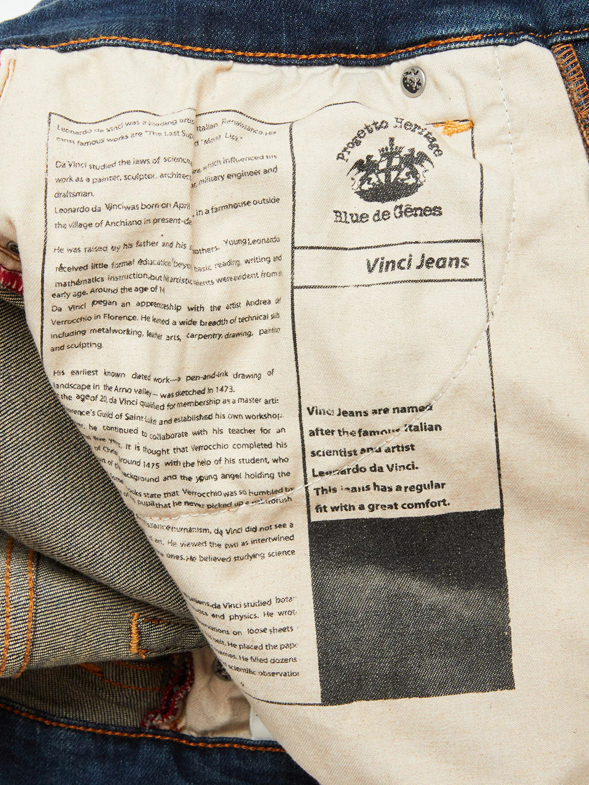 Vinci Patched Super Used Jeans