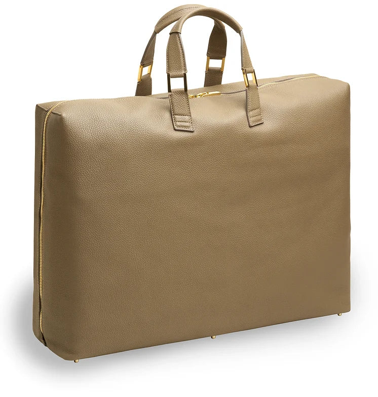 Vakigrad Oneskin Weekender w/ring (taupe/gold)