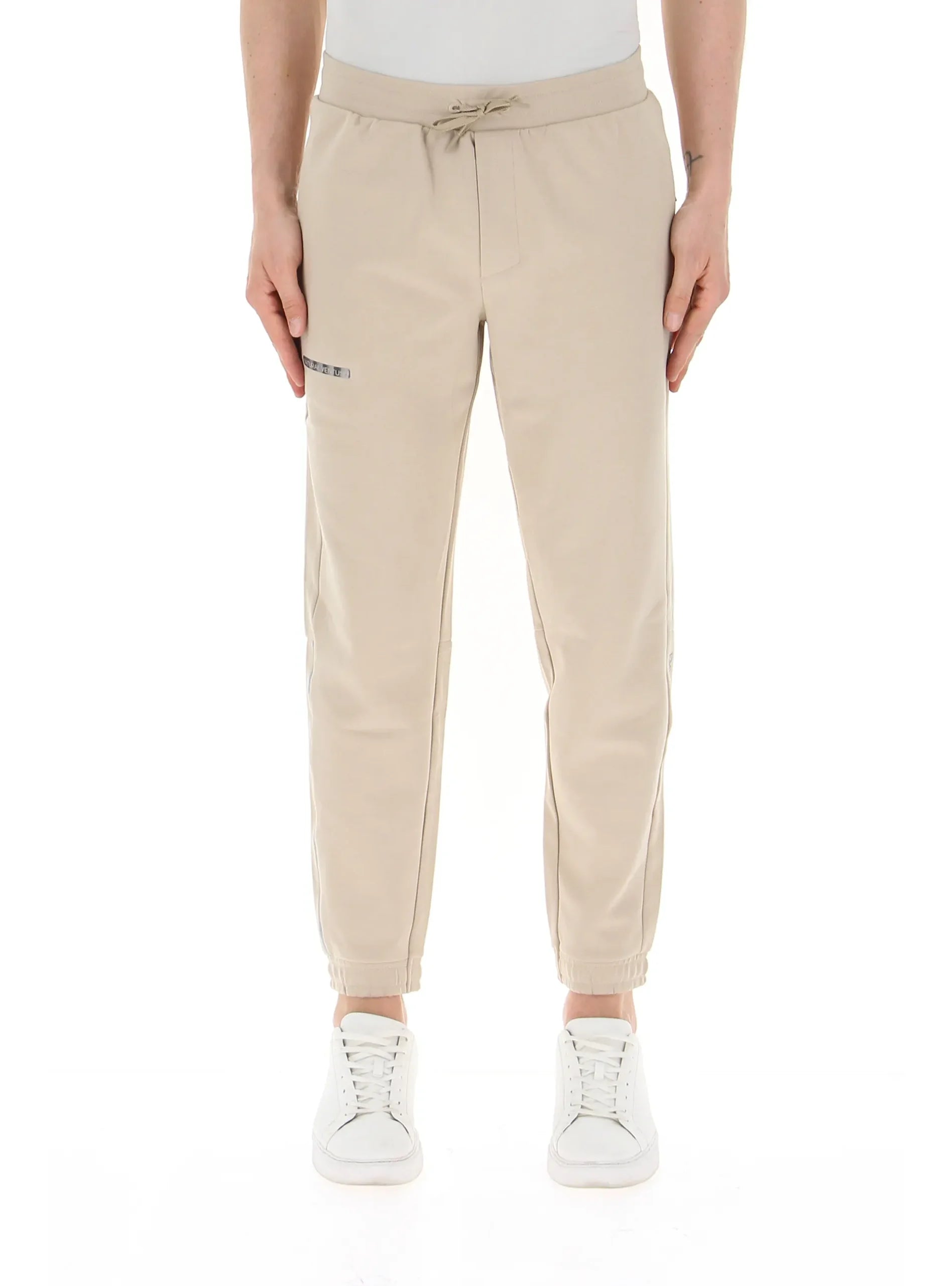 Man jersey trouser, oxford tan