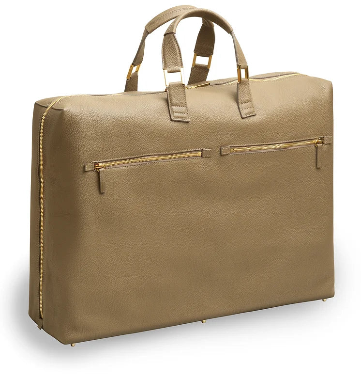 Vakigrad Oneskin Weekender w/ring (taupe/gold)