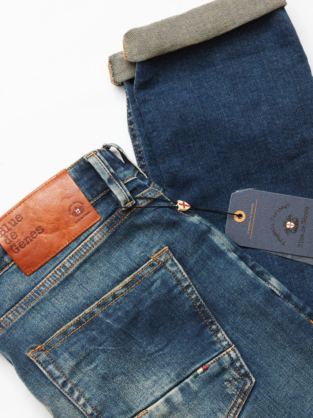 Vinci Patched Super Used Jeans