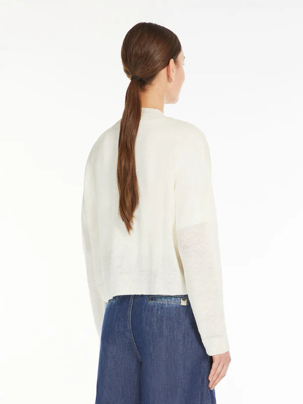 DANIELA KNITTED CARDIGAN, IVORY