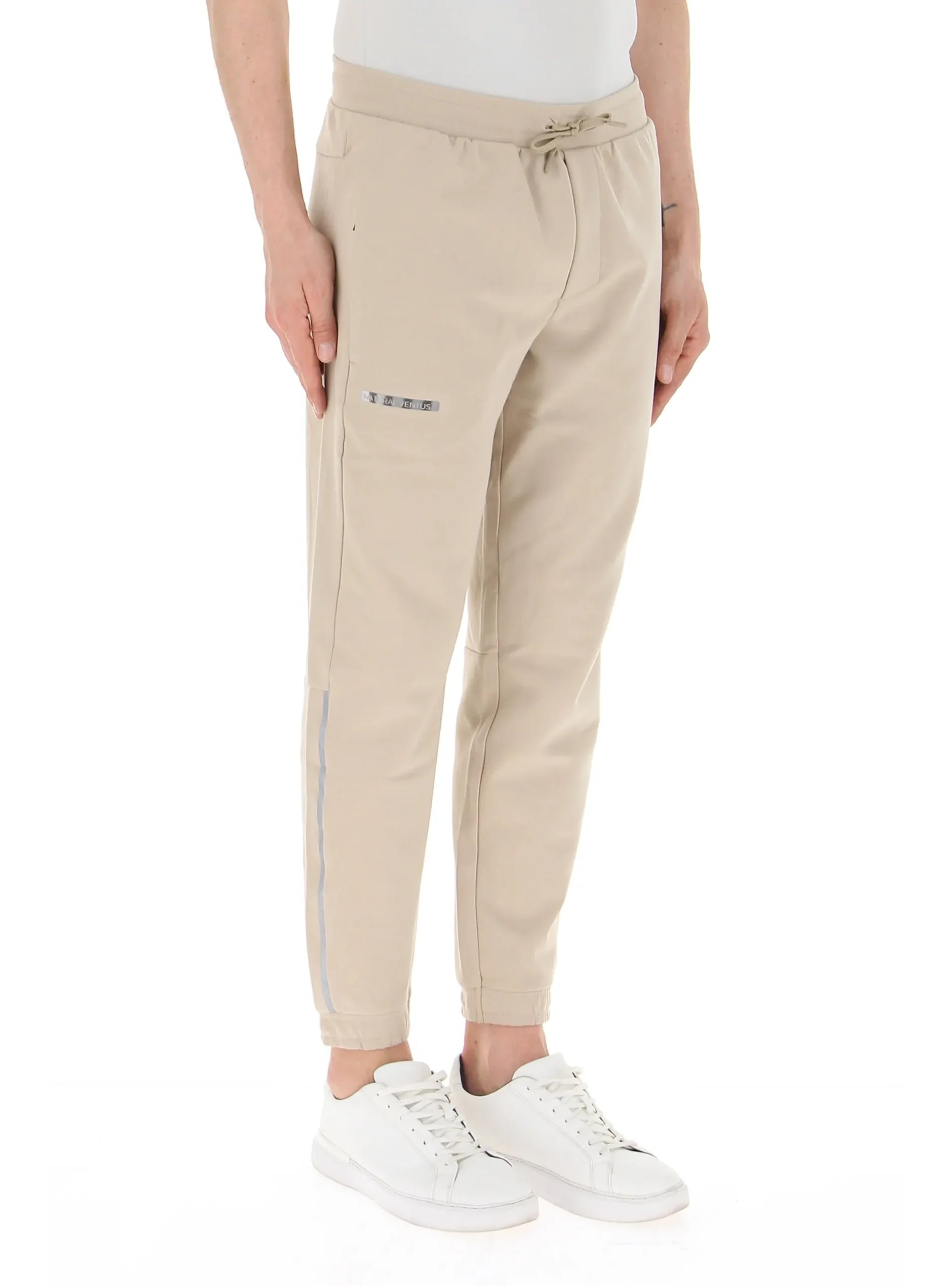 Man jersey trouser, oxford tan