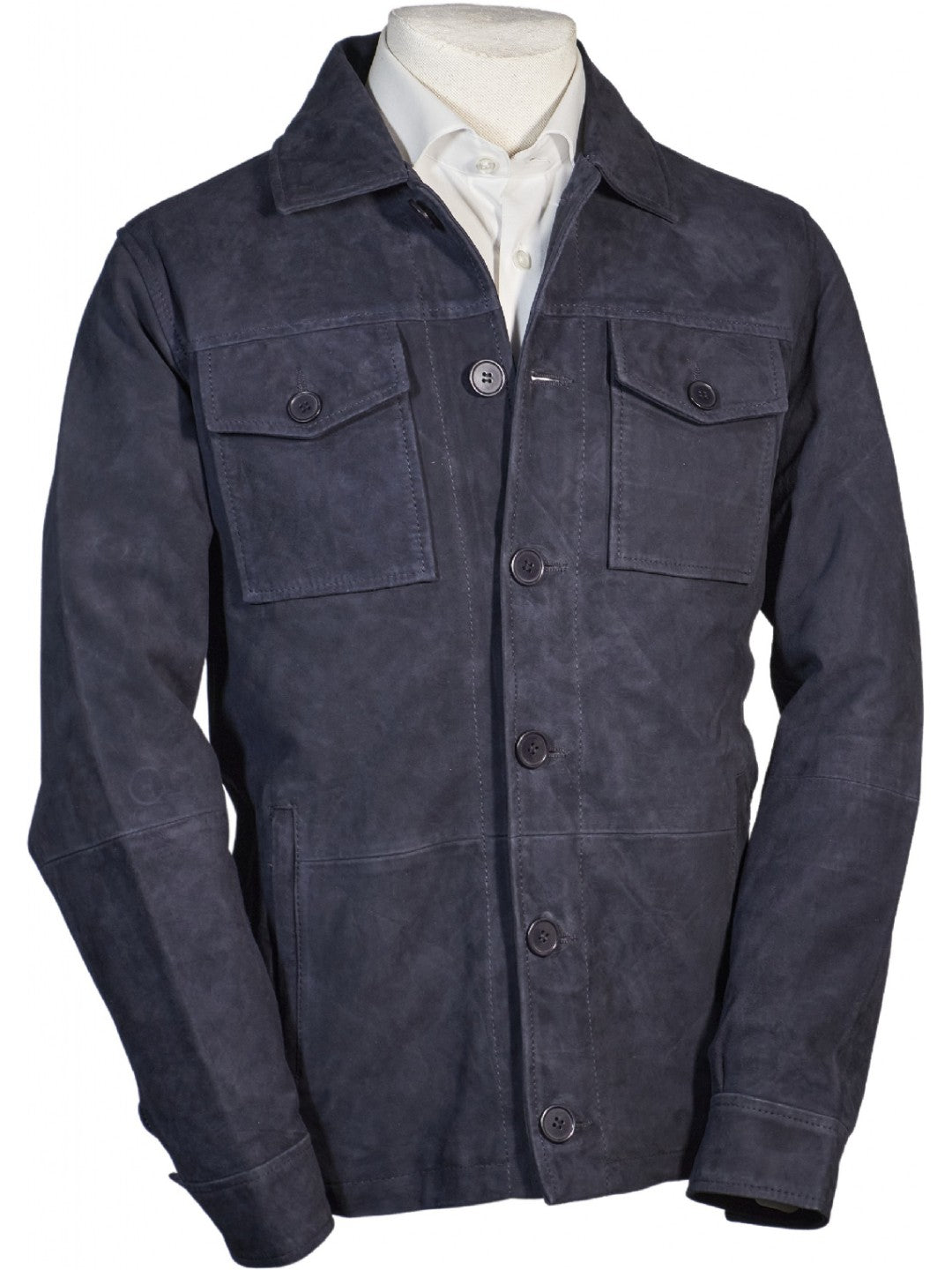 Shirt Jacket, navy