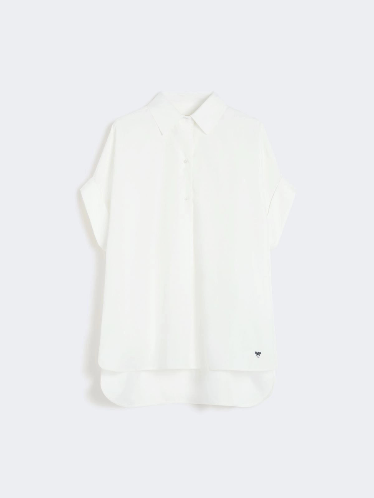 ARDEA POPLIN SHIRT, WHITE