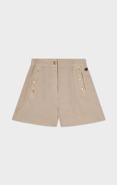 PIXIE SOLID SHORTS, SAND