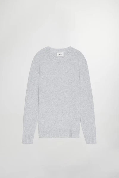 LEE 6598 SWEATER, LIGHT GREY MELANGE