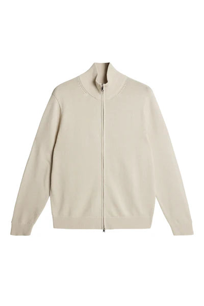 ALEXIS FULL ZIP CARDIGAN, MOONBEAM