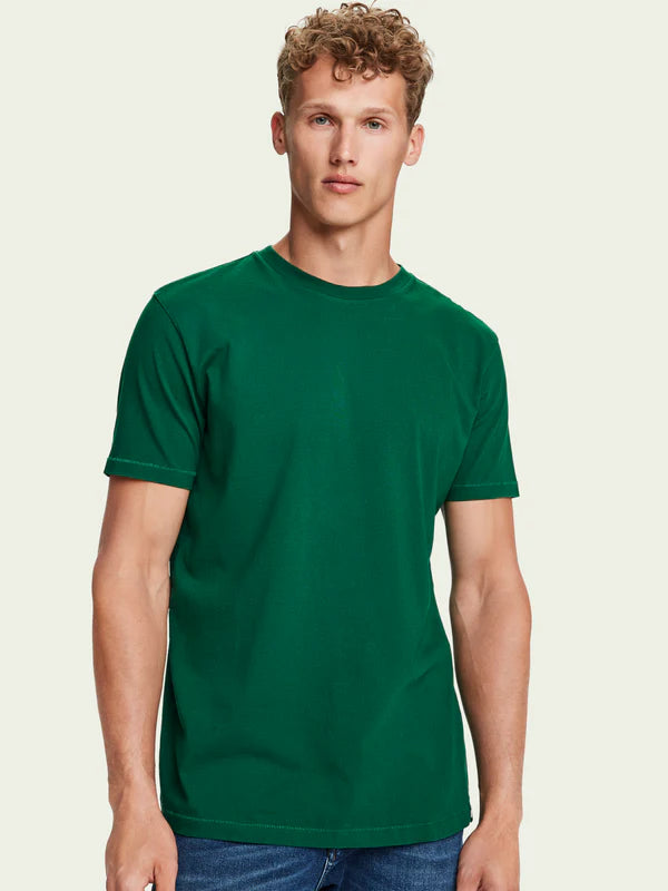 ORGANIC TEE SHORT SLEEVE, GREEN