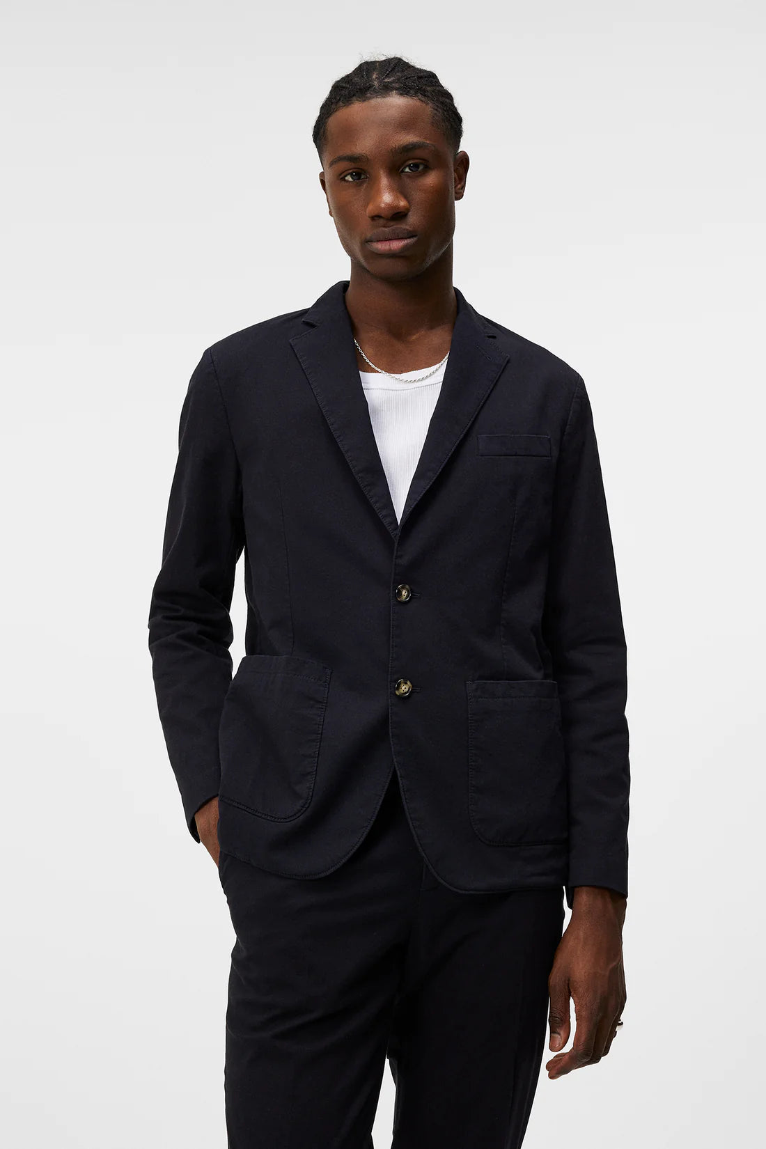 Elton GMT Dyed Blazer, Navy