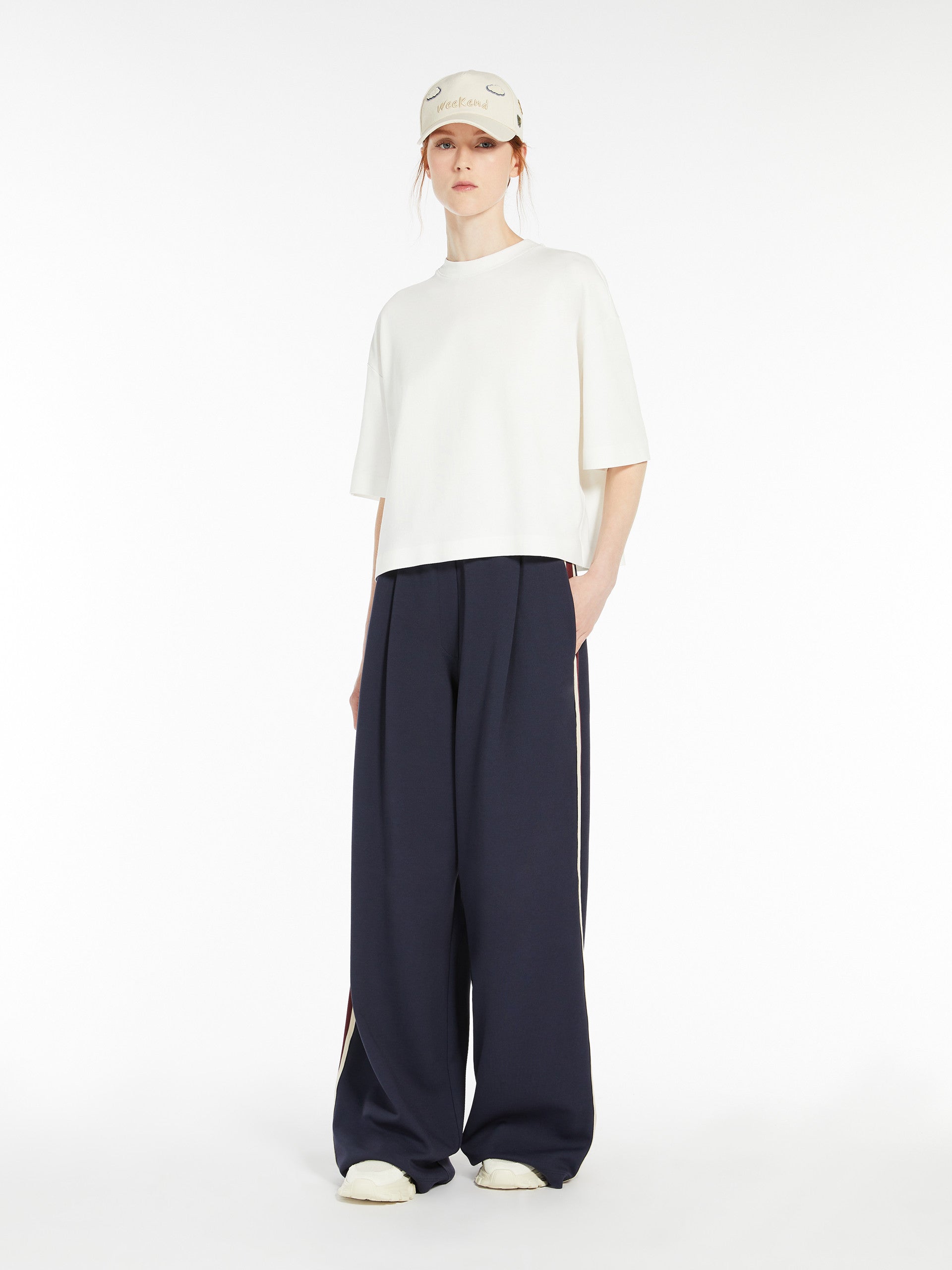 Georgia Knitted Blouse, White