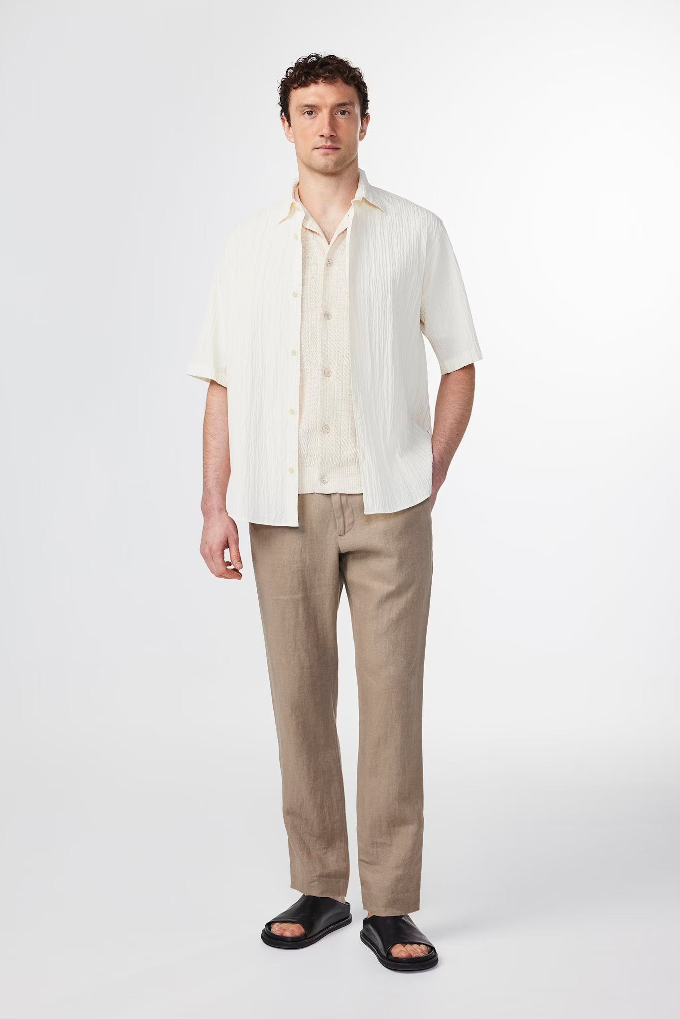 Theo Linen 1454, Greige