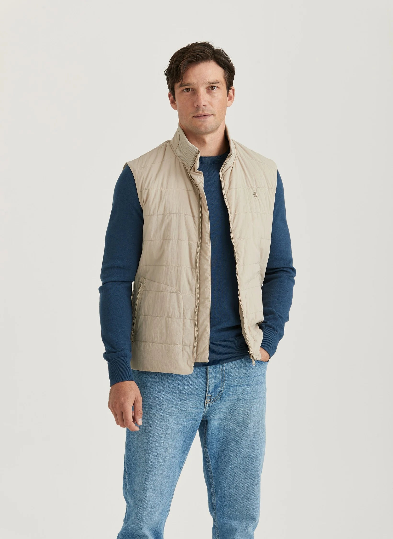 Lewis Vest, Khaki