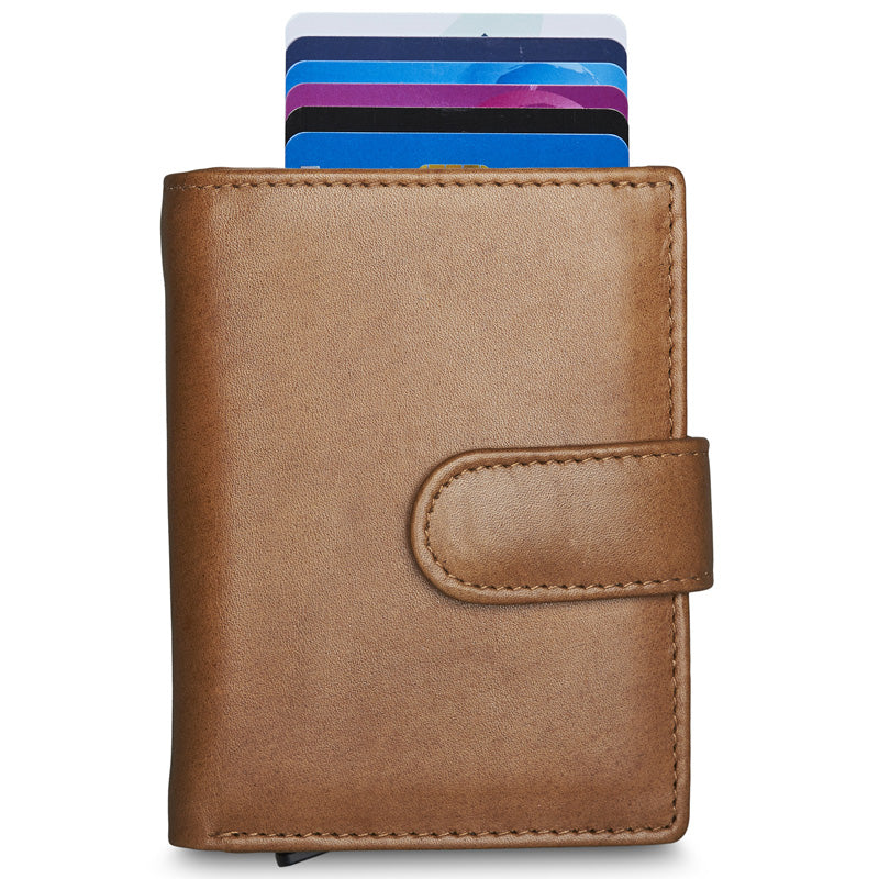 Wallet large, cognac