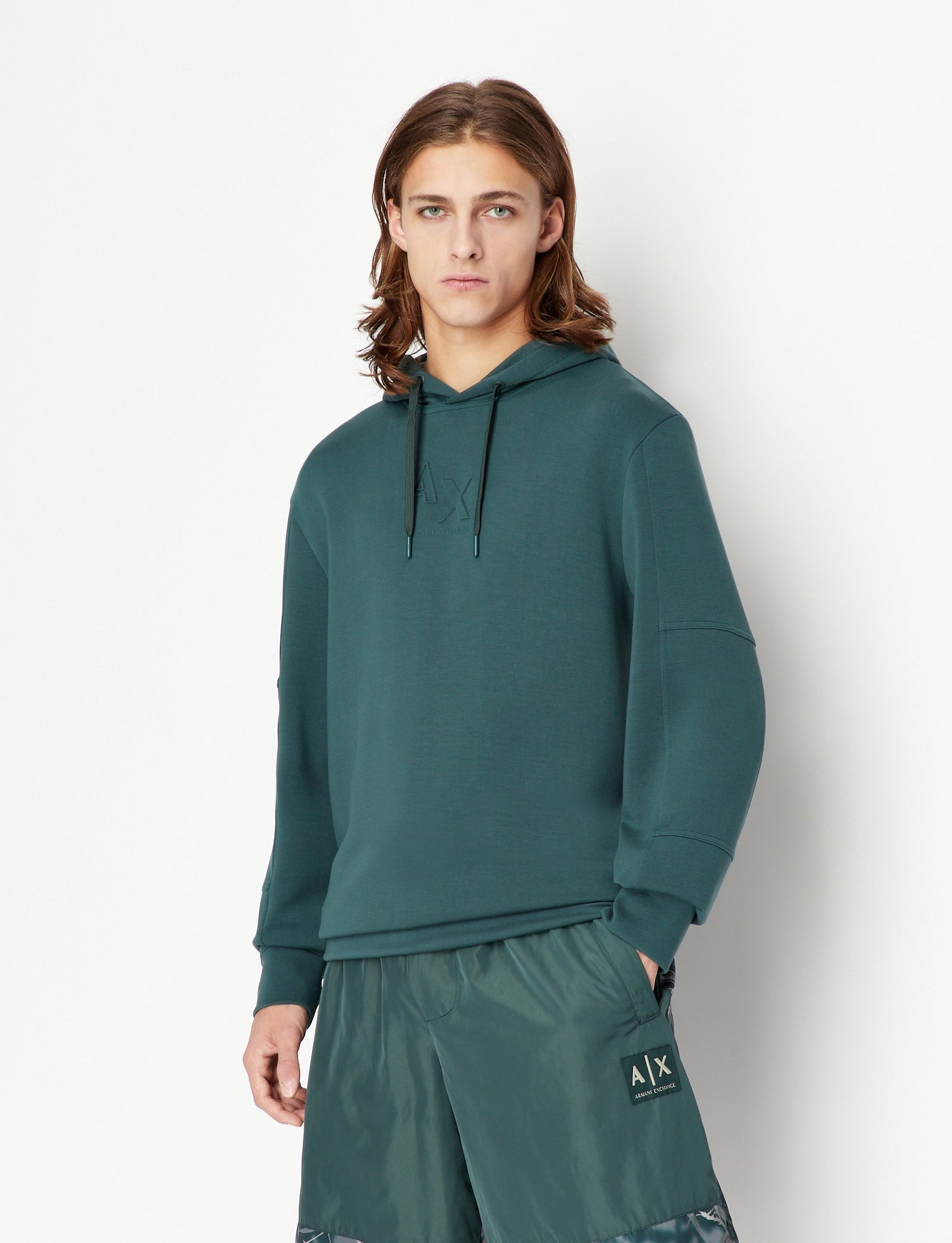 Man jersey sweatshirt, green gables