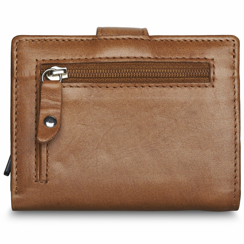 Wallet large, cognac