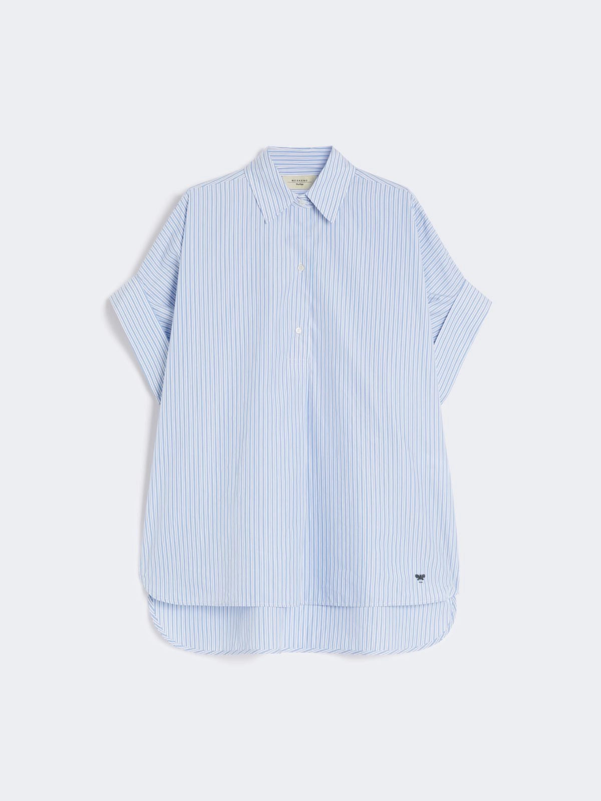 ARDEA POPLIN SHIRT, AZUR BLUE