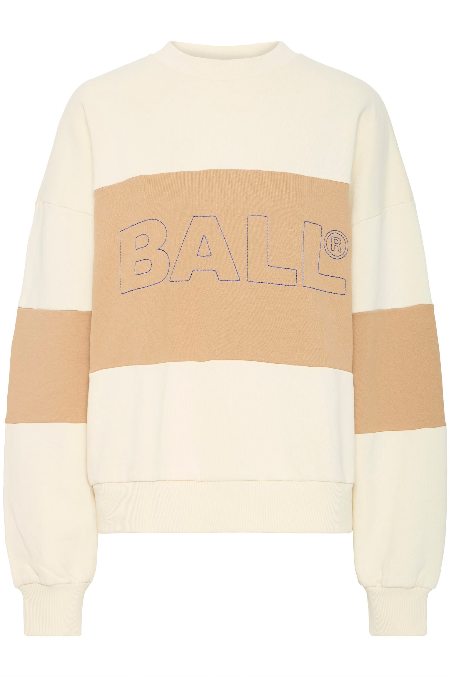 Ball Summer Chain Crew Neck, off white