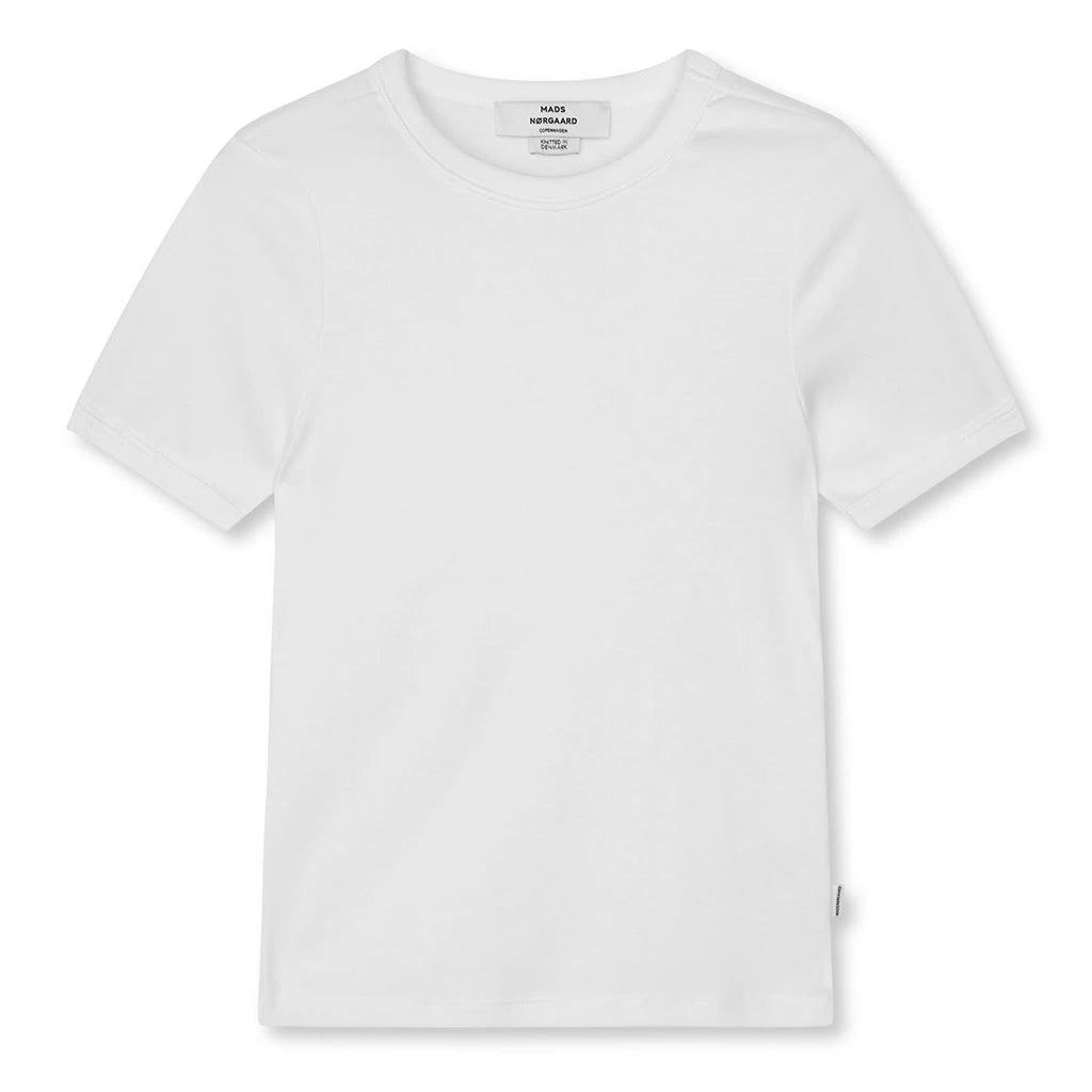 GRACE JERSEY JUNE TEE, WHITE