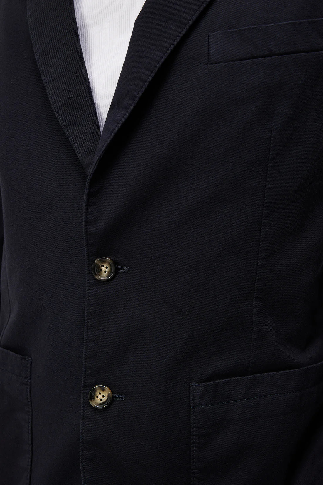 Elton GMT Dyed Blazer, Navy