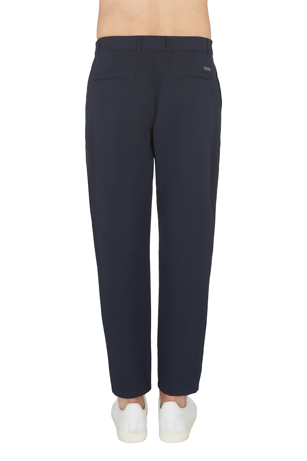 Man woven chino, navy