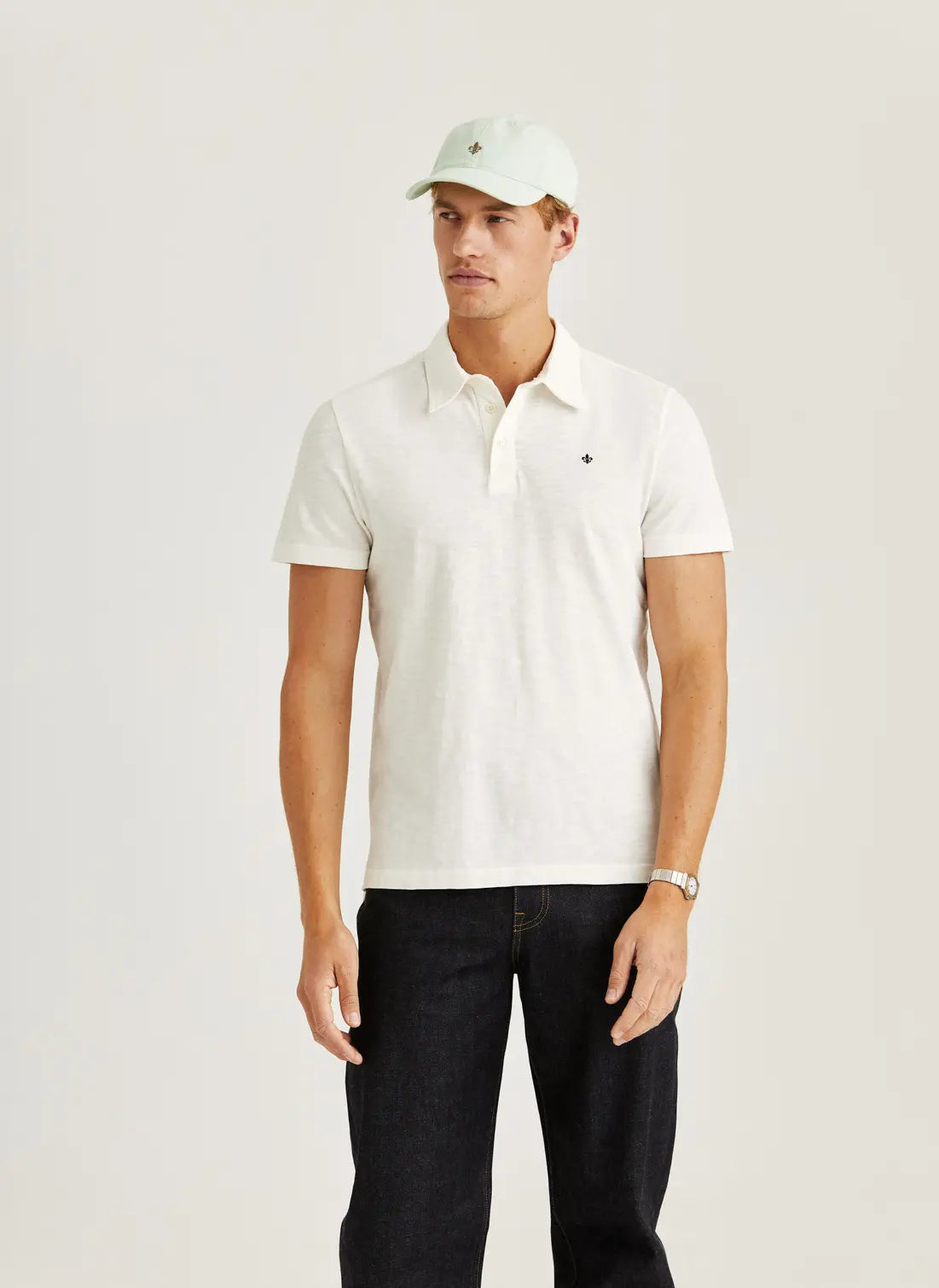 Henry Polo Shirt, Off White