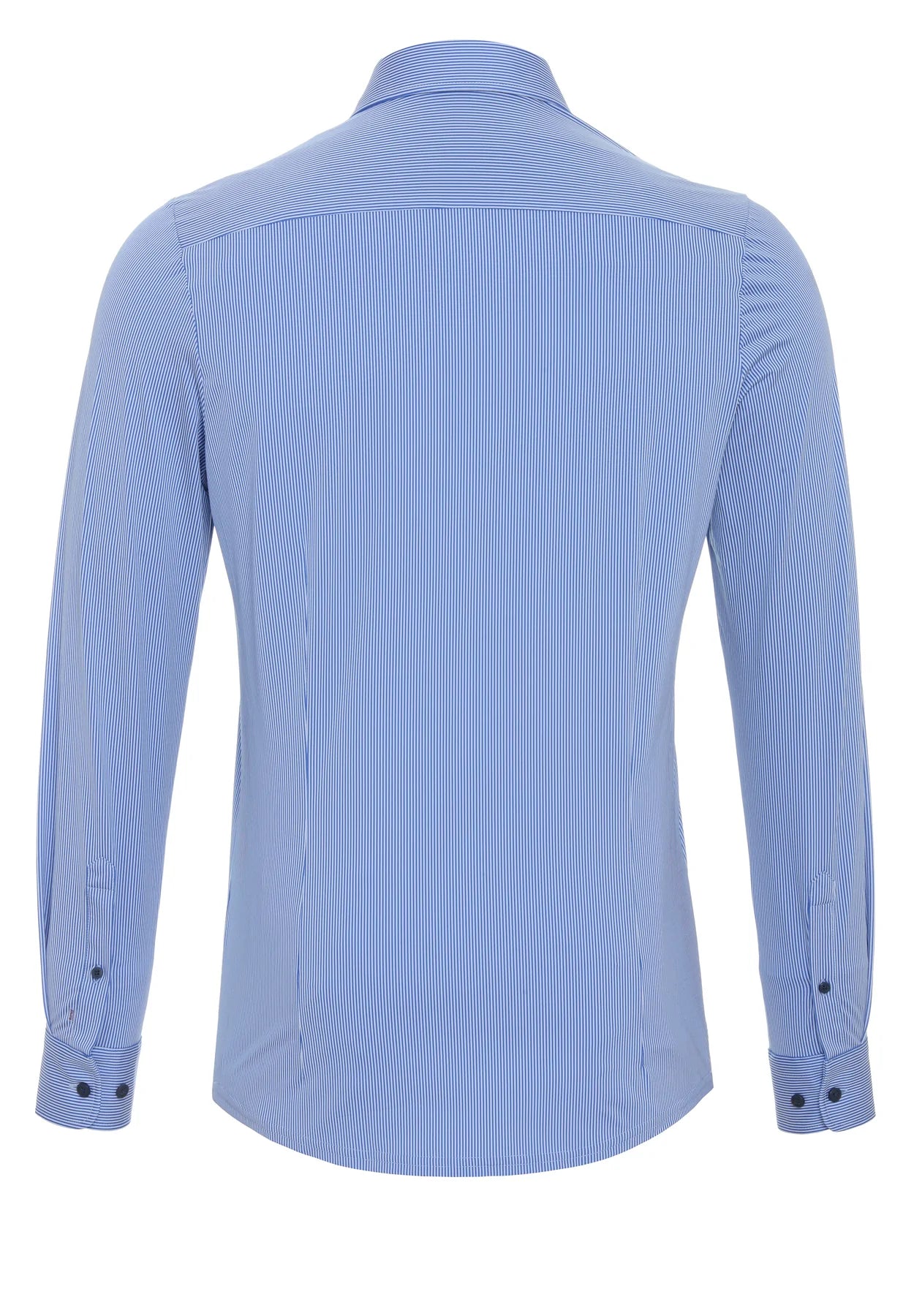 Functional shirt L/S, blue stripe