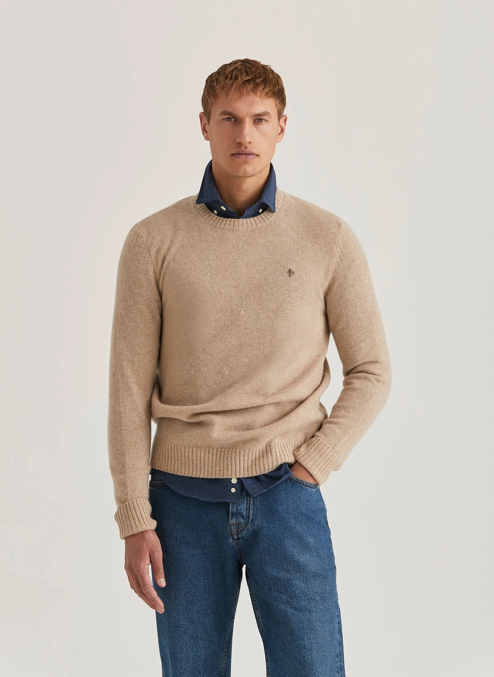 Newton O neck, Khaki