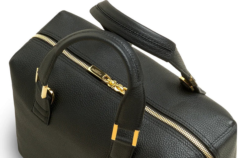 VAKIGRAD ONESKIN TOTE, BLACK/GOLD