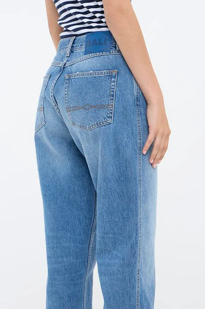 BAPAOLO JEANS, MEDIUM BLUE