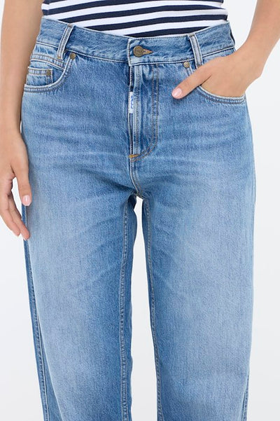 BAPAOLO JEANS, MEDIUM BLUE