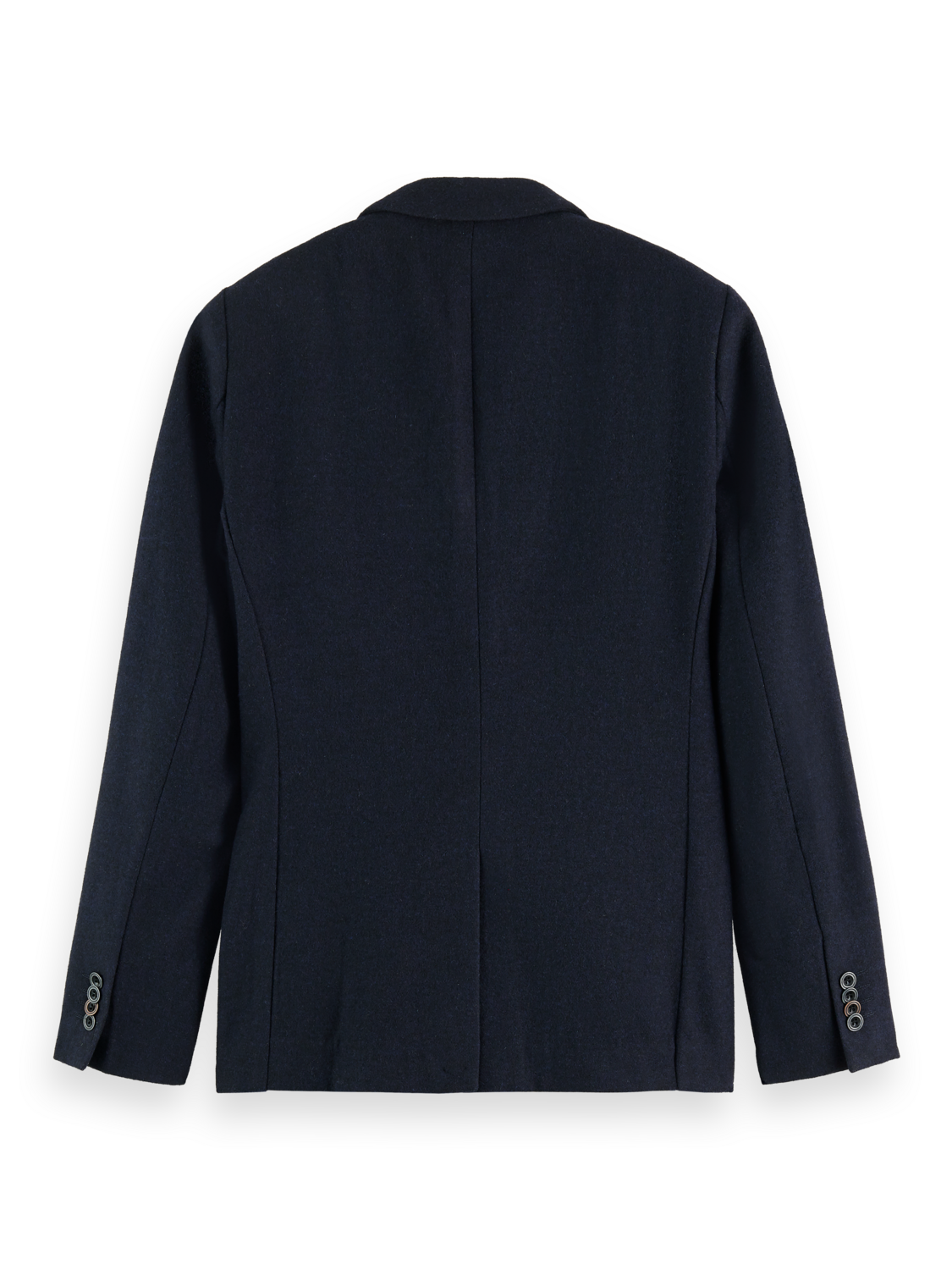 Single breasted brushed blazer, night melange