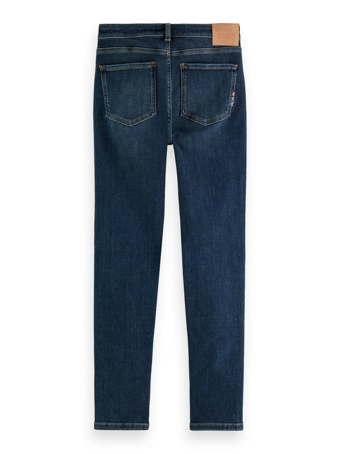 Bohemienne skinny jeans, ruby blue