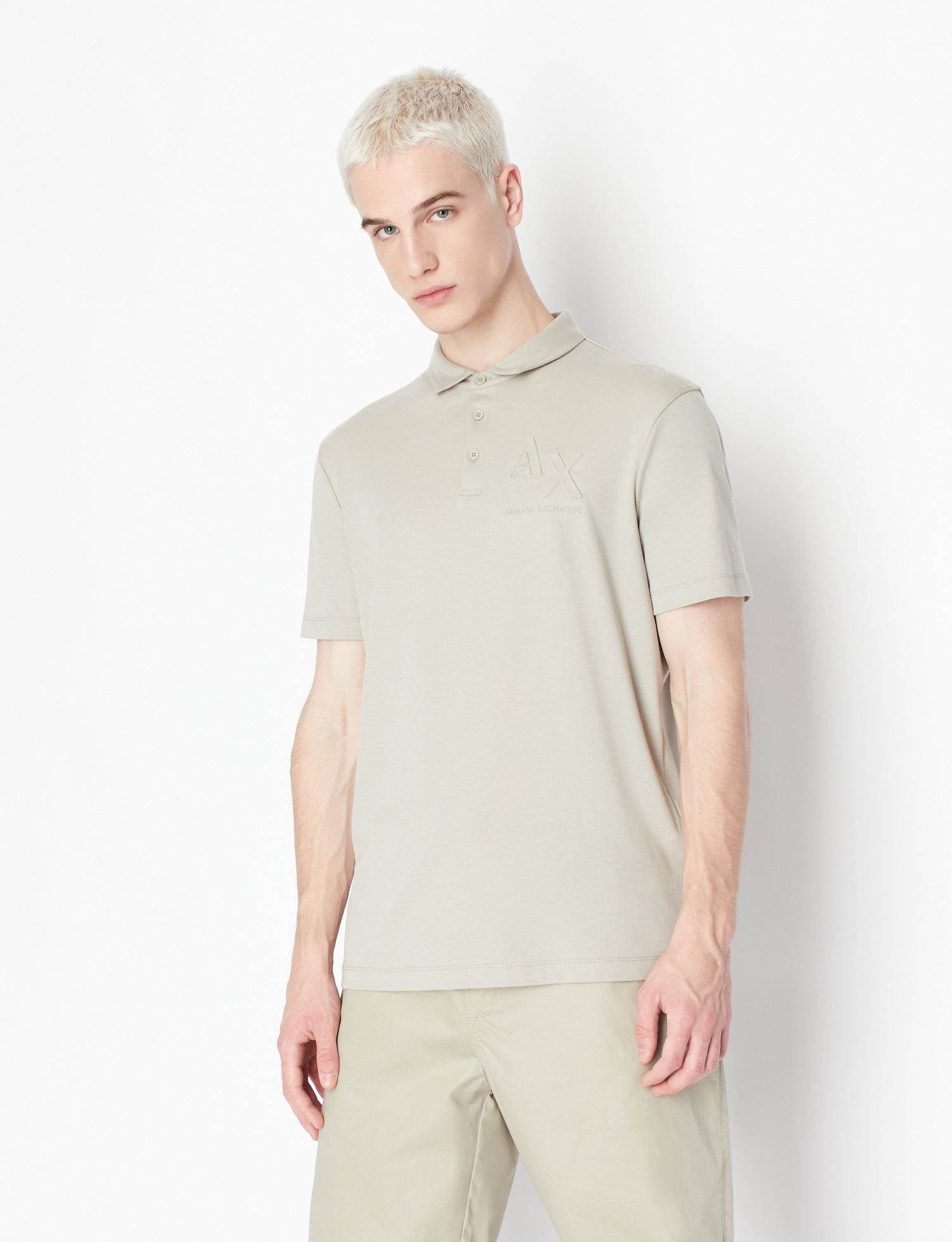 Man jersey polo shirt, london fog