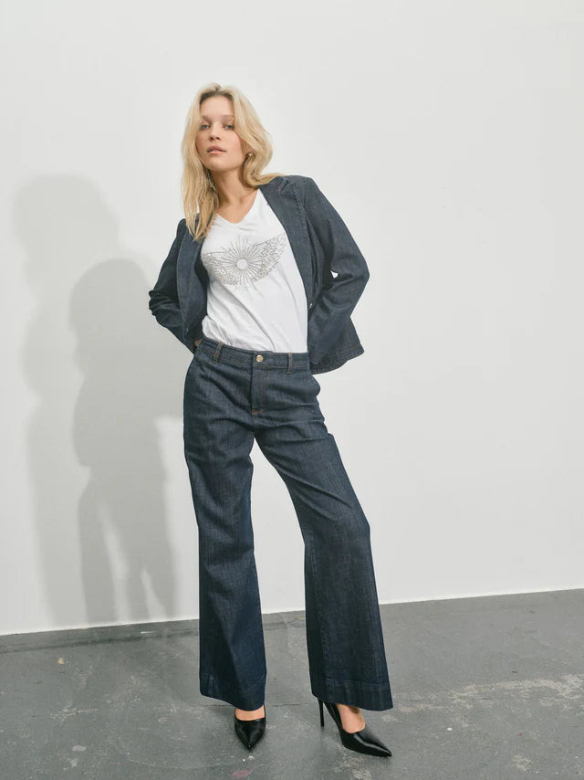 DARA NIPPON JEANS, DARK BLUE