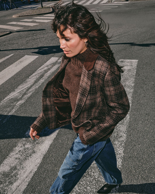 ELIVIA BLAZER, BRACKEN