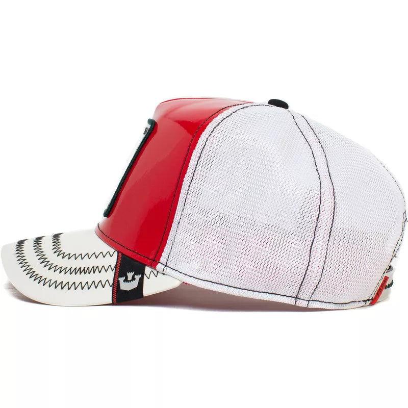 Golden Calf-Patent Leather Cap