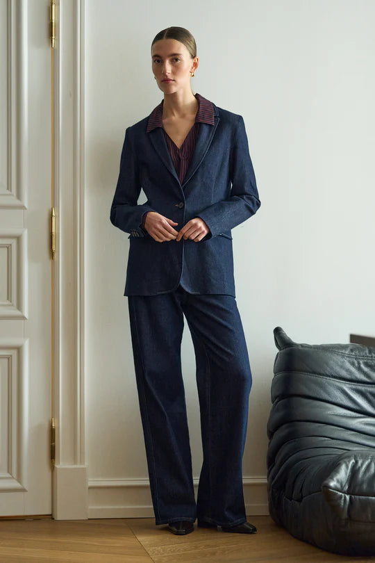 Anja Jeans Wash Blue Dawn Rinse, Rinse Denim