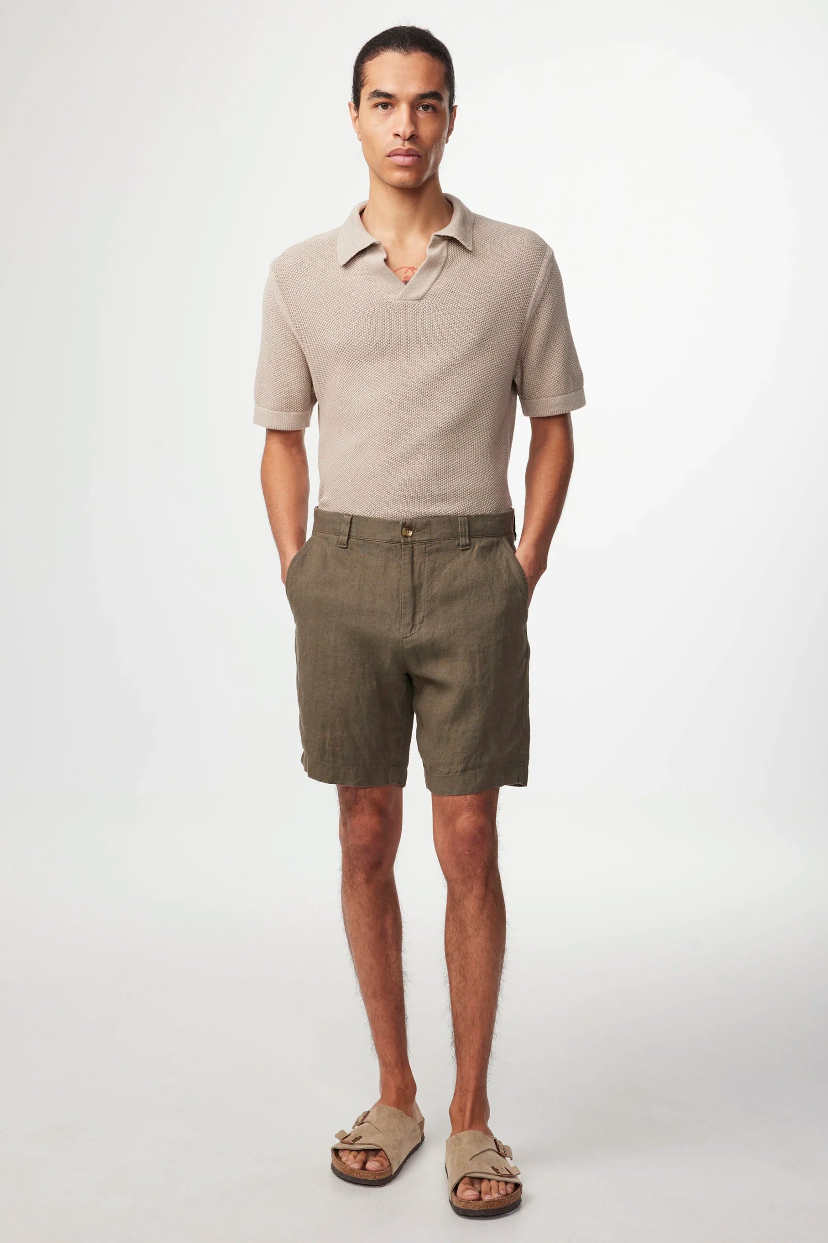 Crown Shorts 1195 (khaki army)