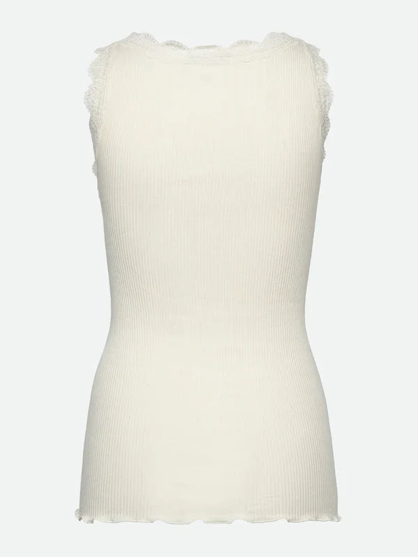 BALTA MODAL V-NECK TOP, IVORY