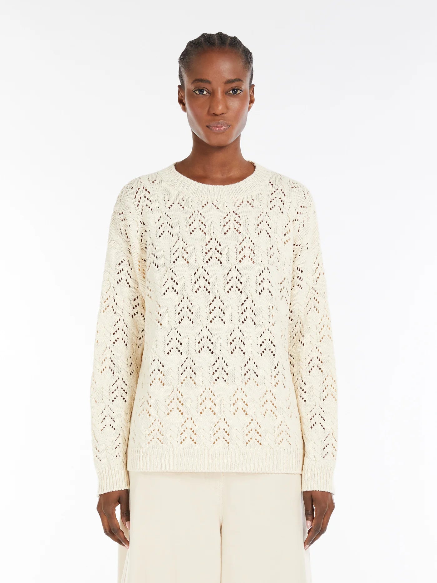 TERAMO SWEATER, ECRU