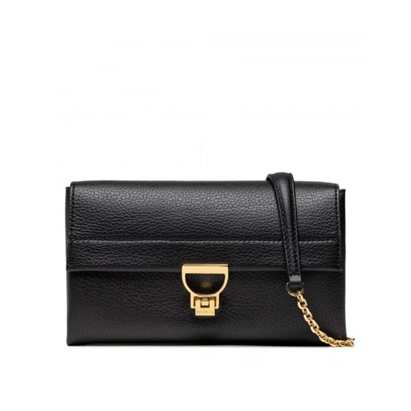 ARLETTIS GRAINED LEATHER, NOIR