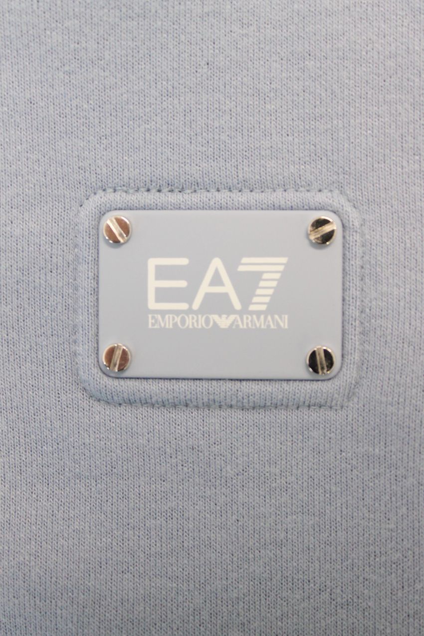 Jersey sweatshirt, ashley blue