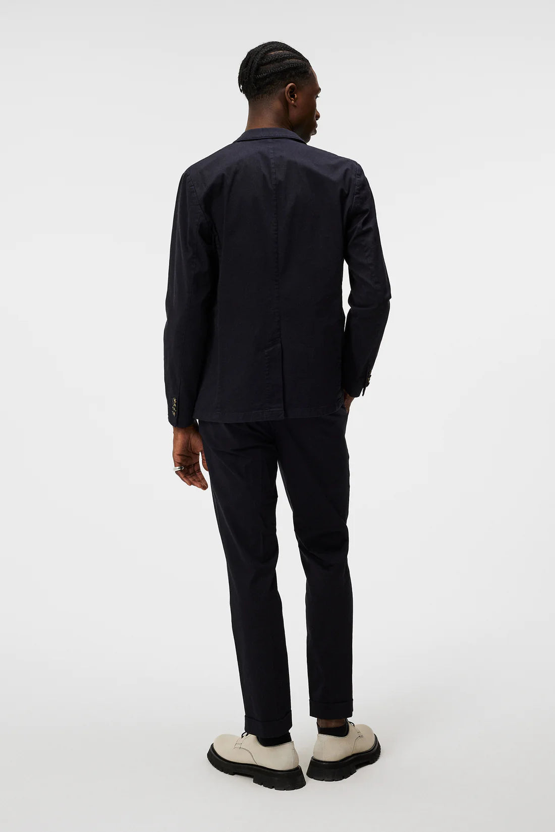 Elton GMT Dyed Blazer, Navy