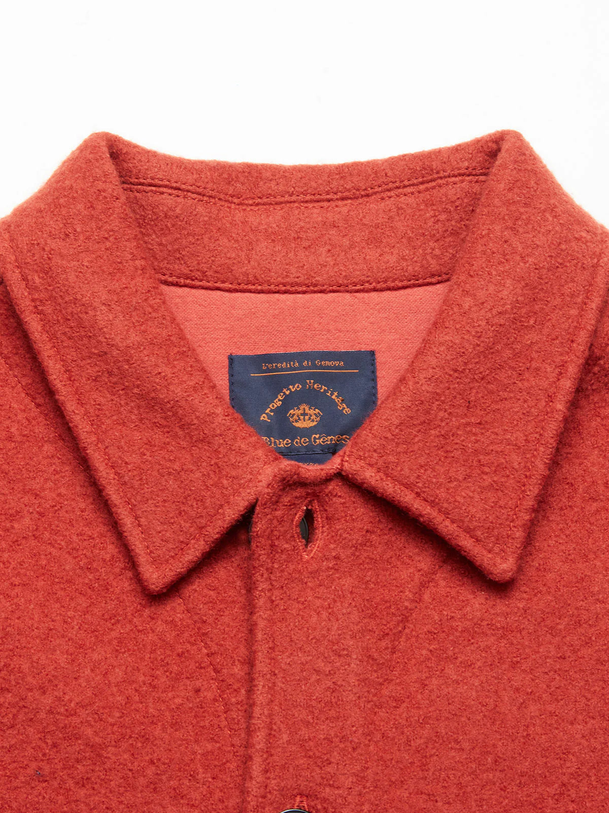 Pampa Overshirt, Ochre Red