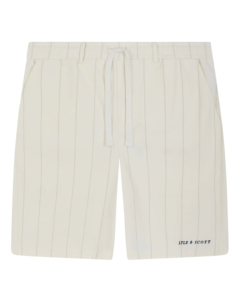 Pinstripe Short, Chalk