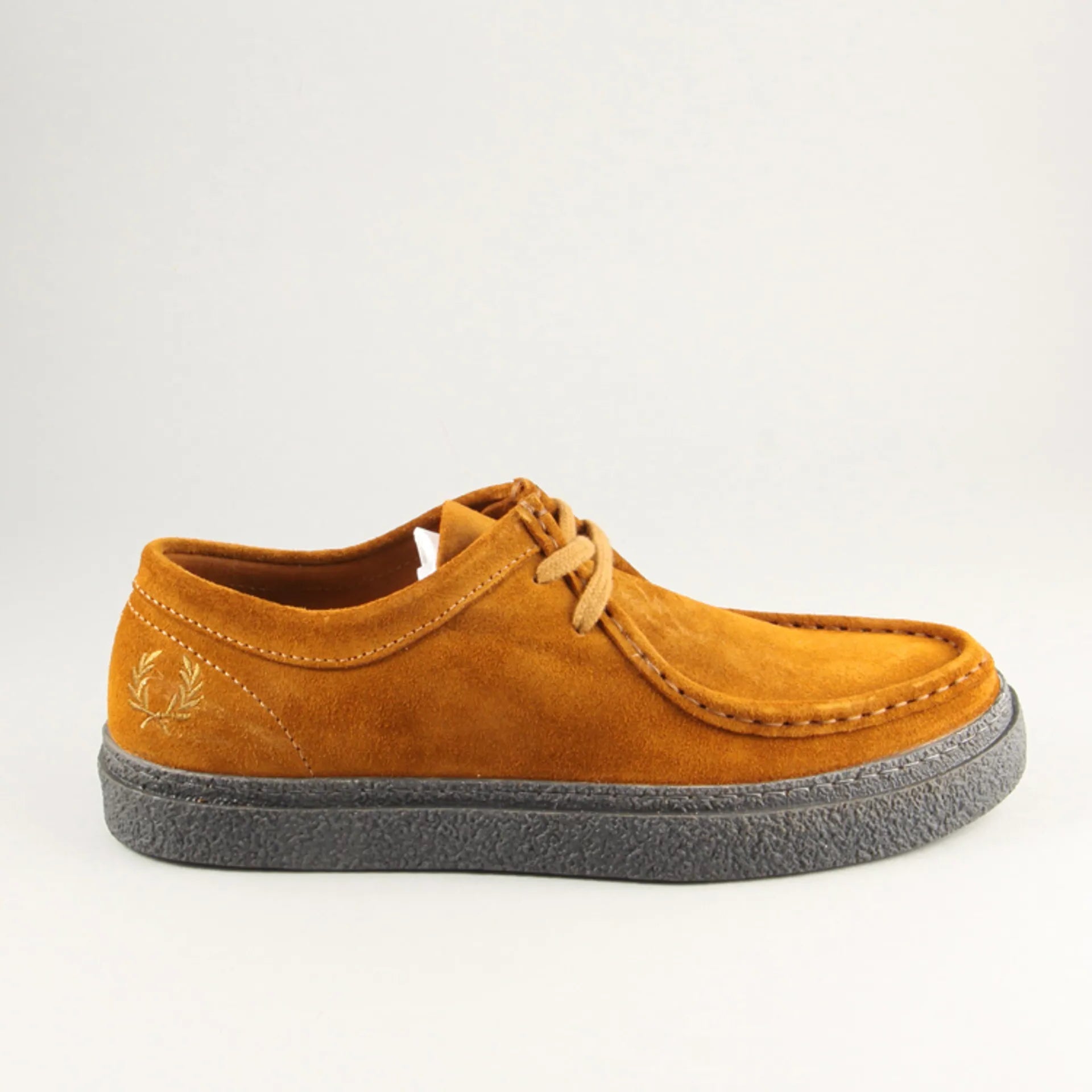 DAWSON LOW SUEDE MOCCASIN, NUT FLAKE