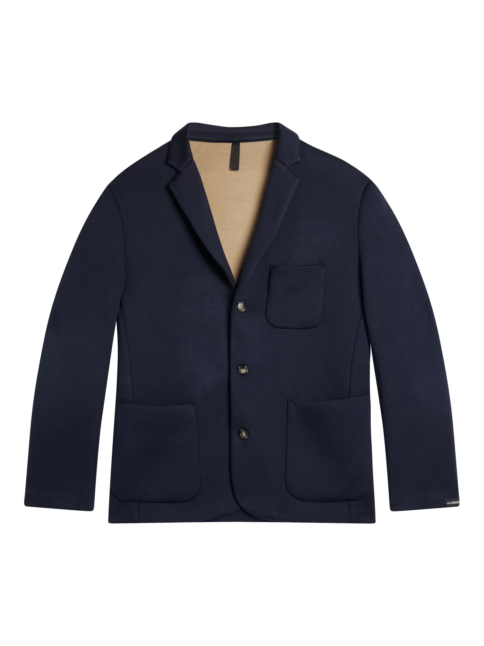 Carlton bonded cardigan blazer, navy